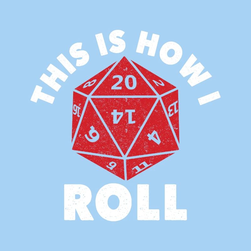 Dungeons Dice RPG Dragons C’EST COMME ÇA QUE JE ROULE