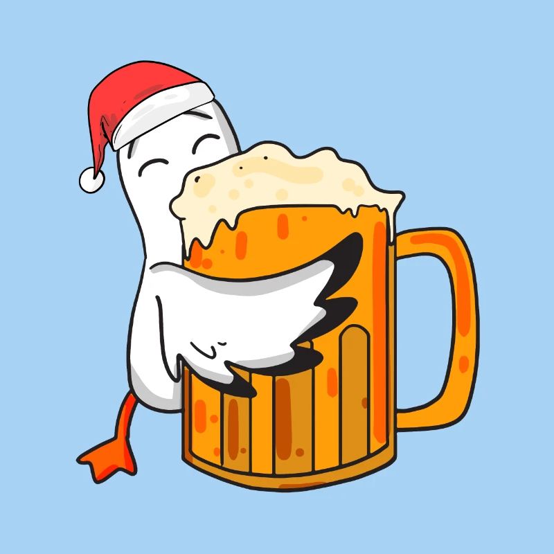 Möwe Bier Weihnachten