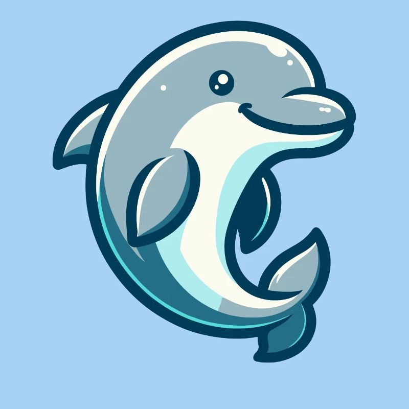 Delphin-Figur