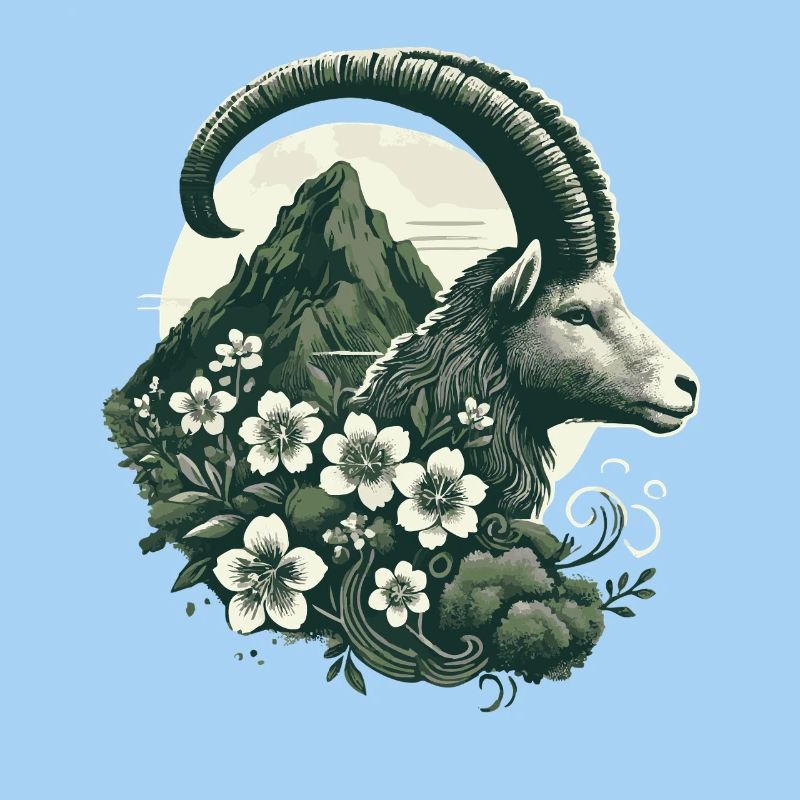 Steinbock Sternzeichen - Bergziege Astrologie