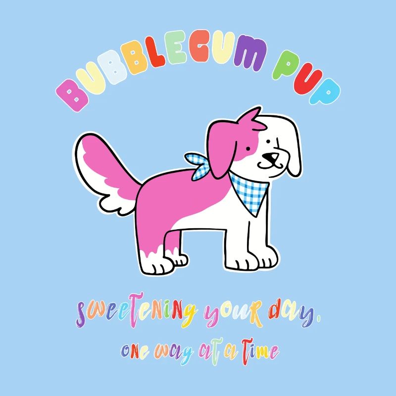 Bubblegum Welpe