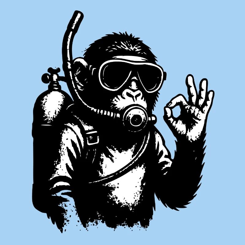 Diving Monkey Diving