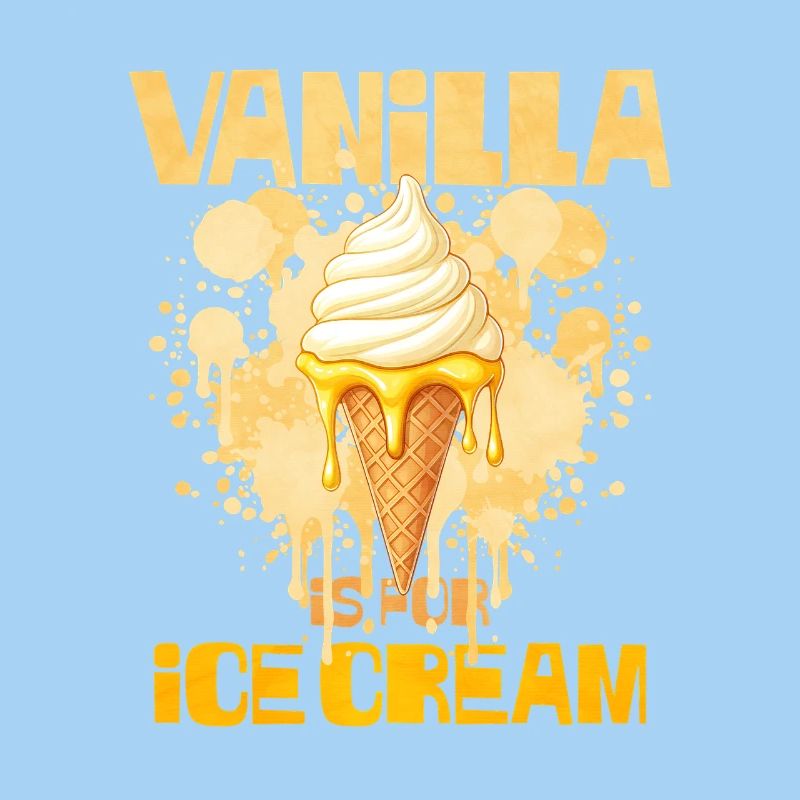 Vanille Eistüte Vanilleeis