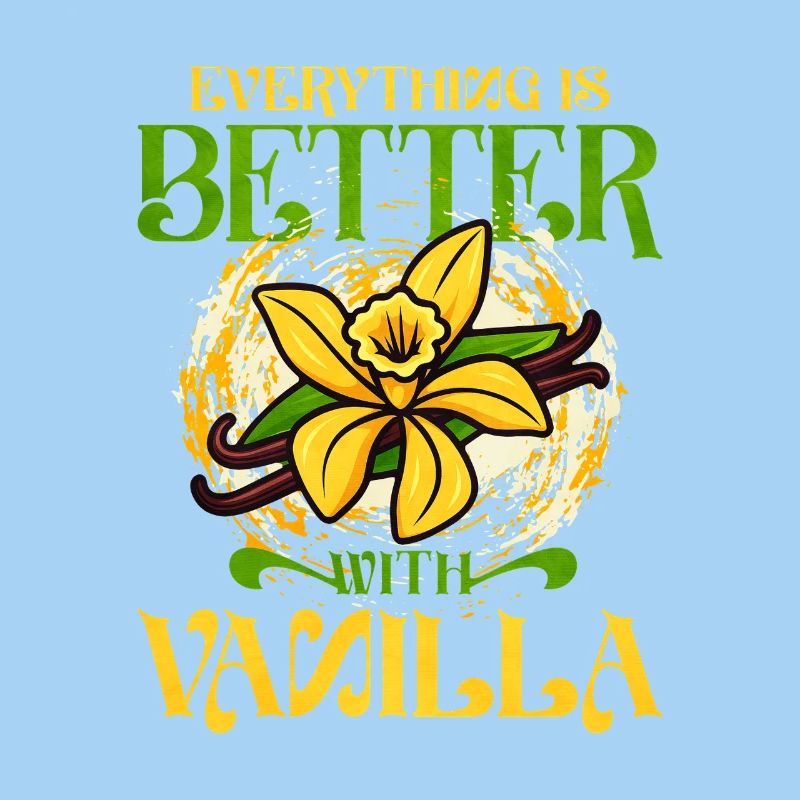 Vanille mit Vanilleblume