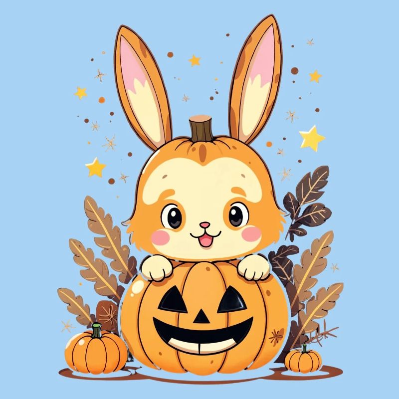 Halloween Hase 