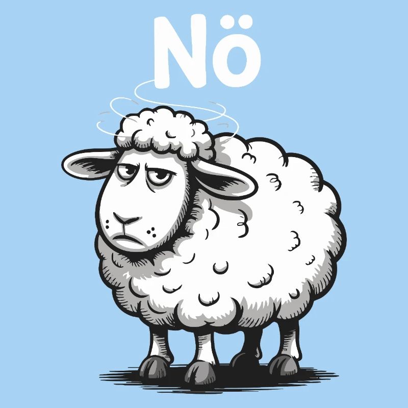 Basse-Autriche – Grumpy Sheep Humour Design