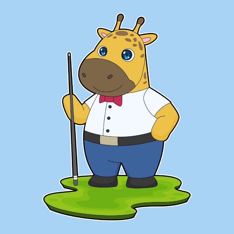 Giraffe Billiard Queue Sport