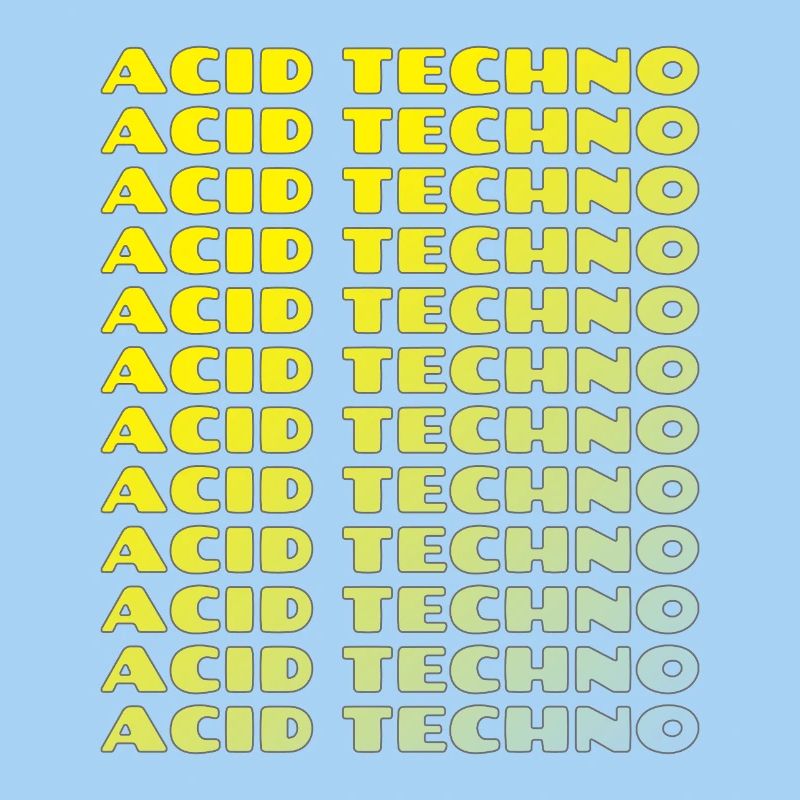 Acid Techno Repeat Neon