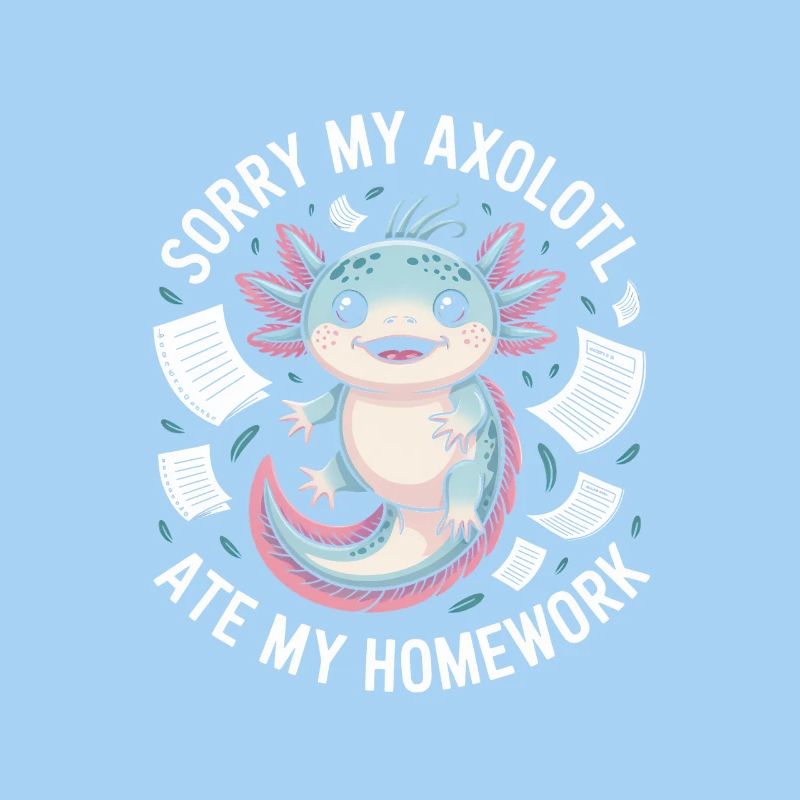Axolotl a mangé mes devoirs