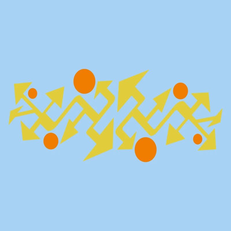 Motif abstrait de Cean