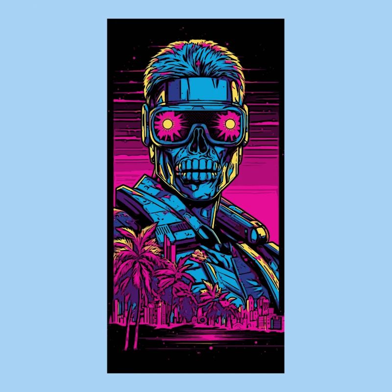 Vaporwave Vice: Cyborg