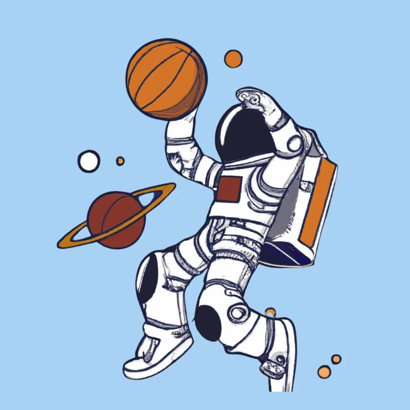 Astronaut Dunk Planet