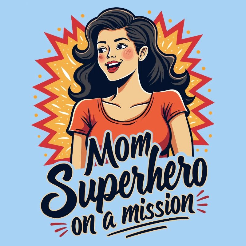 Mutter, Superheldin auf einer Mission !