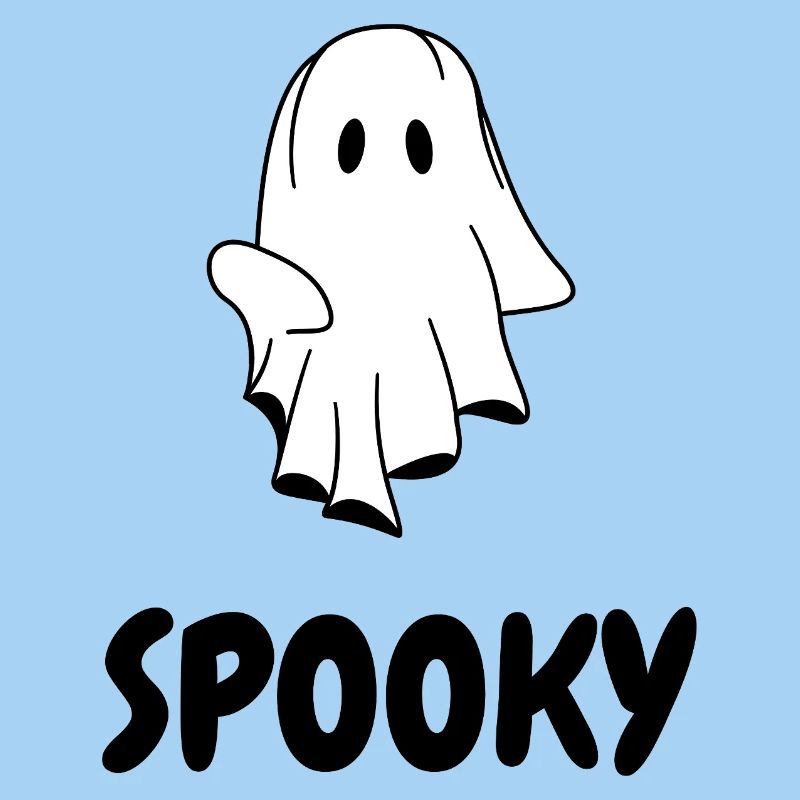 SPOOKY  |  Halloween T-Shirt mit Geist