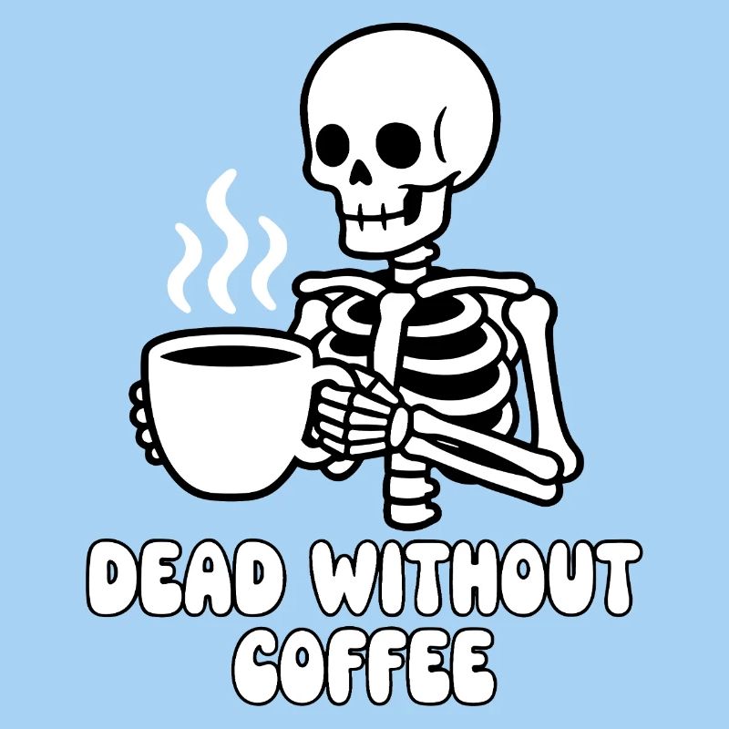 Dead Coffee Skeleton