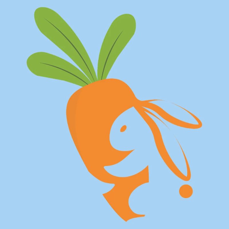 Carrot Smiling Mascot