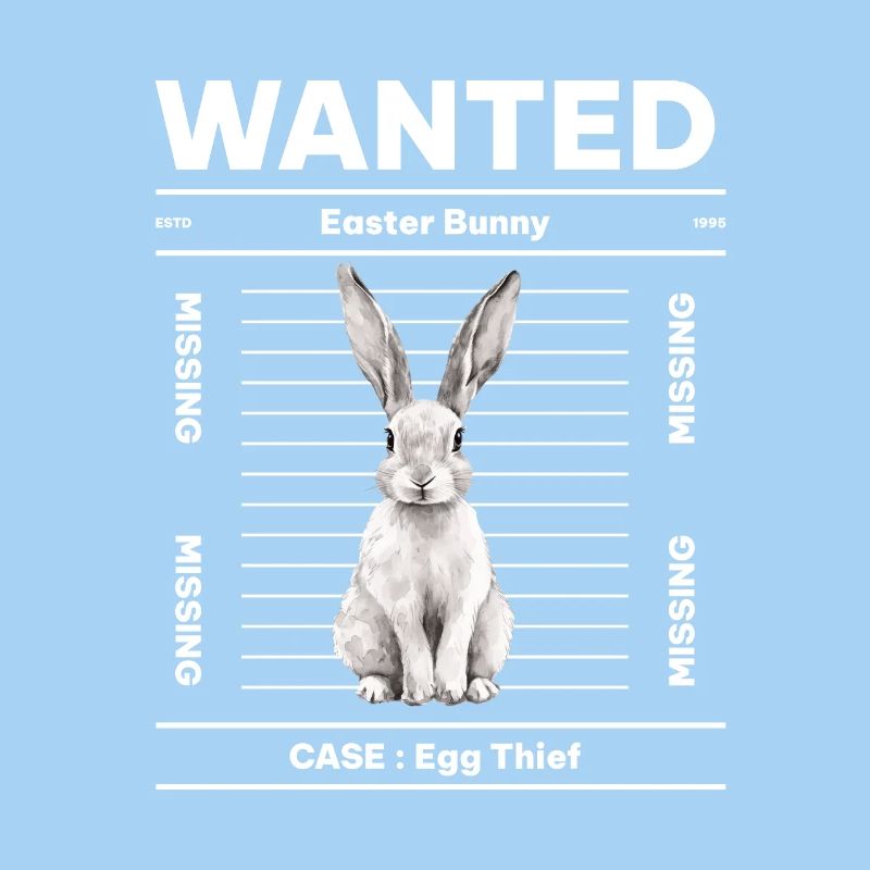 Wanted Easter Bunny