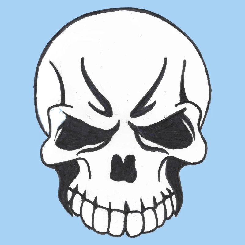 SKULL COMIC STYLE