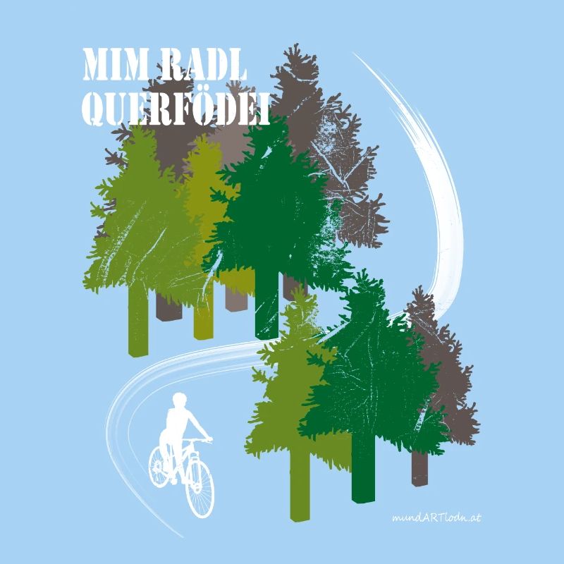 mim Radl querfödei - mit dem Rad quer Feld ein