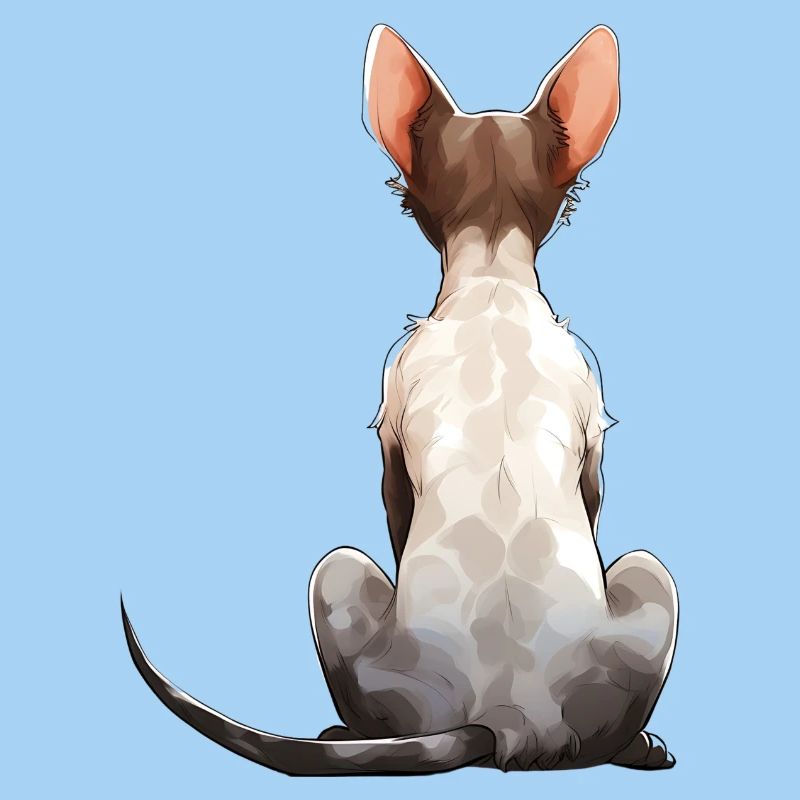 Cornish Rex Katze