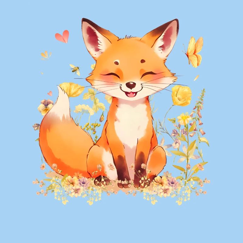 Verspielter Fuchs