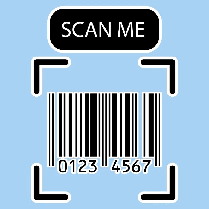 SCAN ME code-barres Funny Design