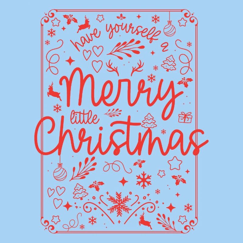 Joyeux Noël Script Rouge