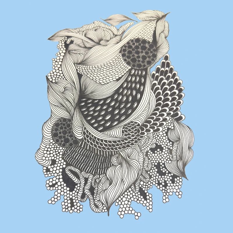 Koi Line Pattern Elegy