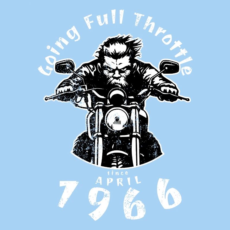 60. Geburtstag Going Full Throttle Since 04/1966