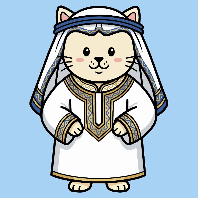 Katze Araber