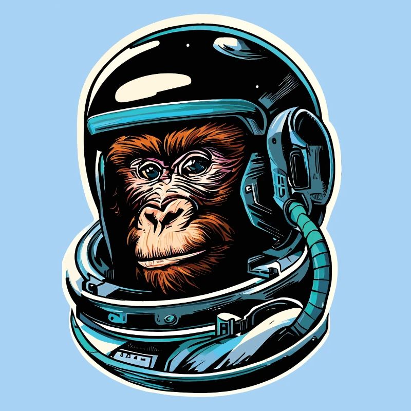 Weltraum-Affe