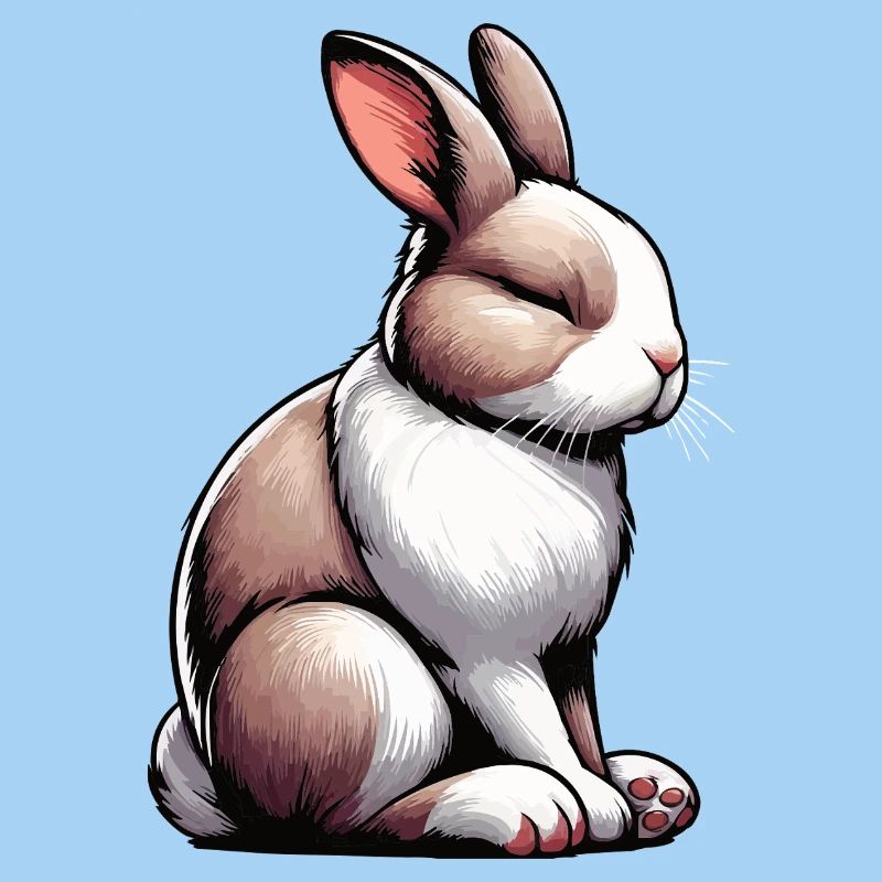 Rabbit Bunny Bunny Long Eared Thumper Ram