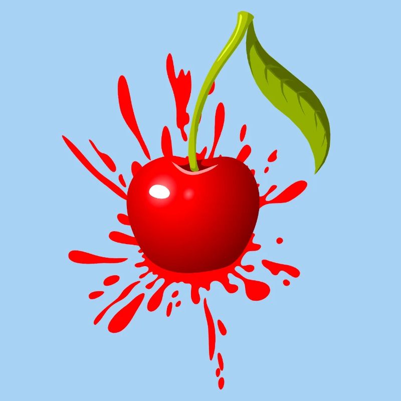 Explosion de la couleur cerise