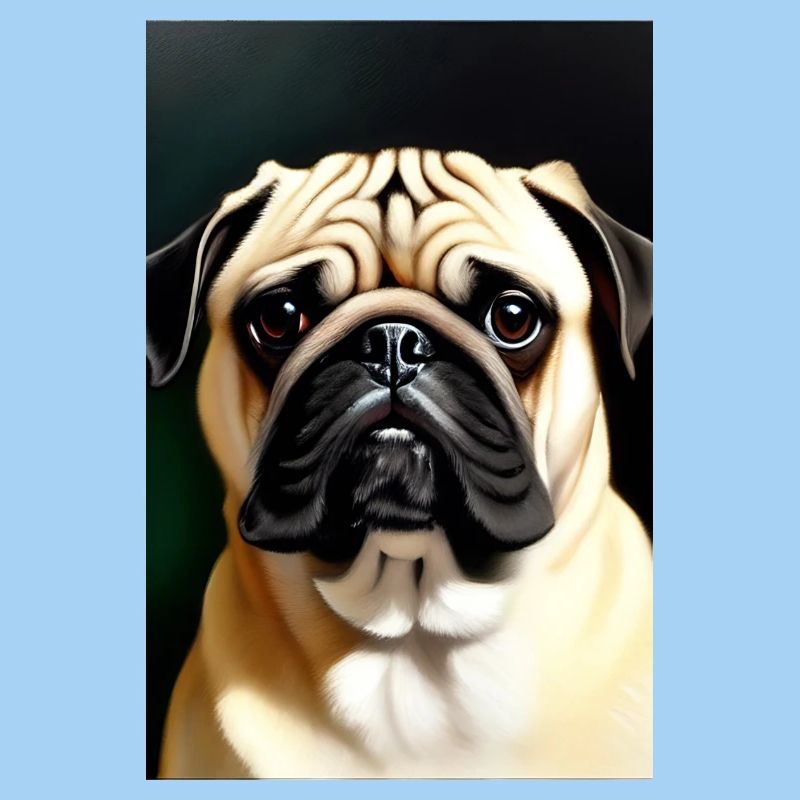 Mops Hund
