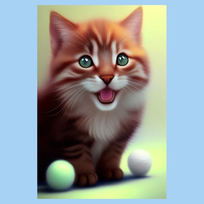 Petit bébé chat mignon