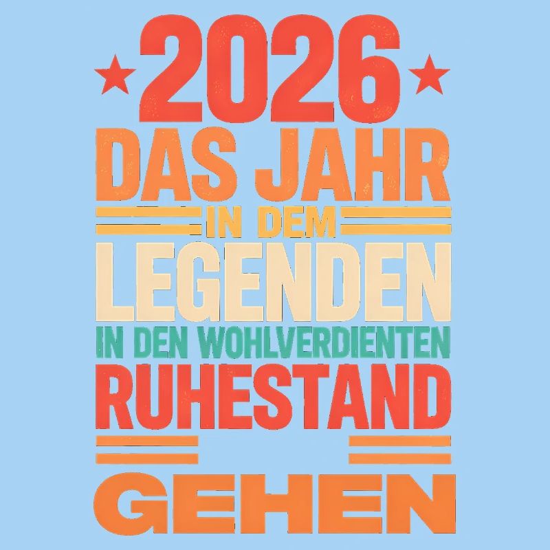 2026 Legend Retirement – Retraité Retraité Geschen