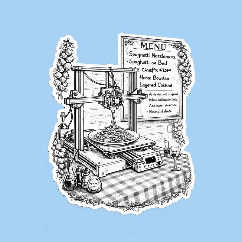 Spaghetti-3D-Drucker