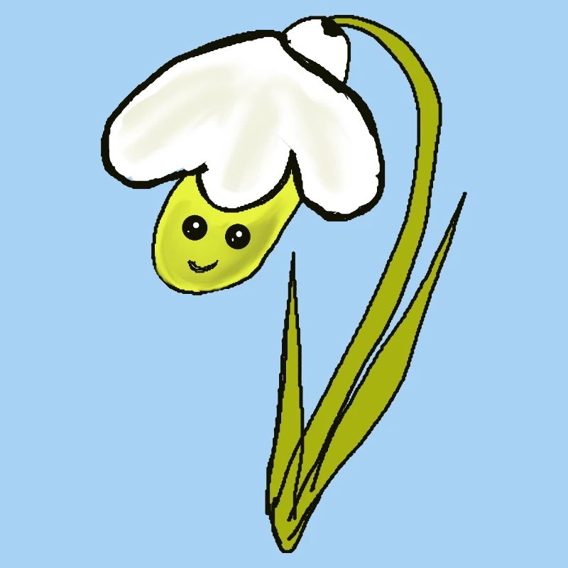 Frühling Blume Schneeglöckchen