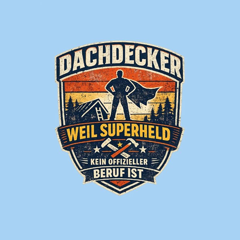Dachdecker Superheld