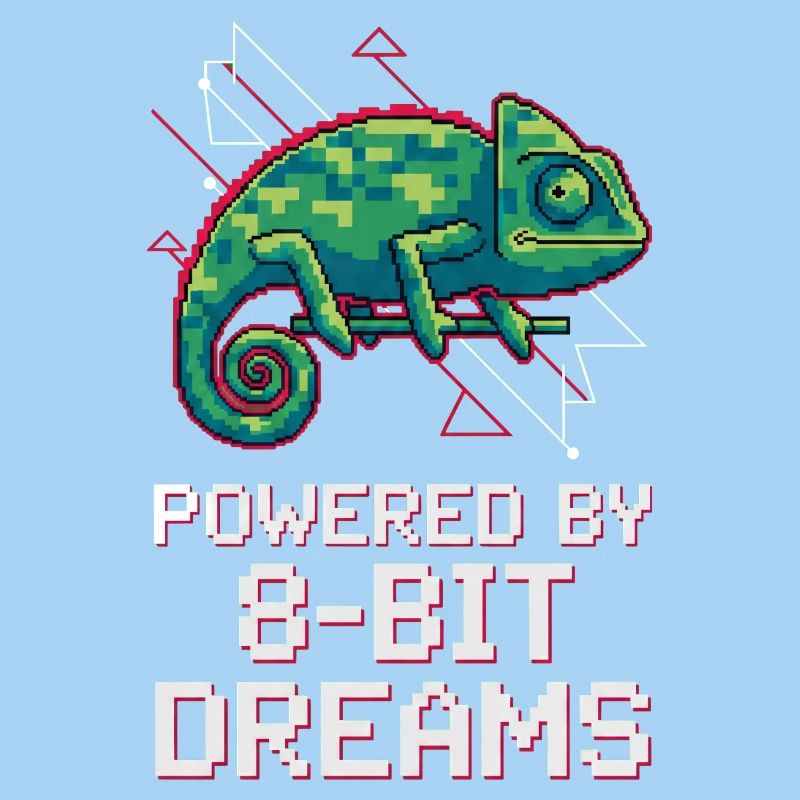 Powered 8-Bit Dreams – Pixel Chameleon