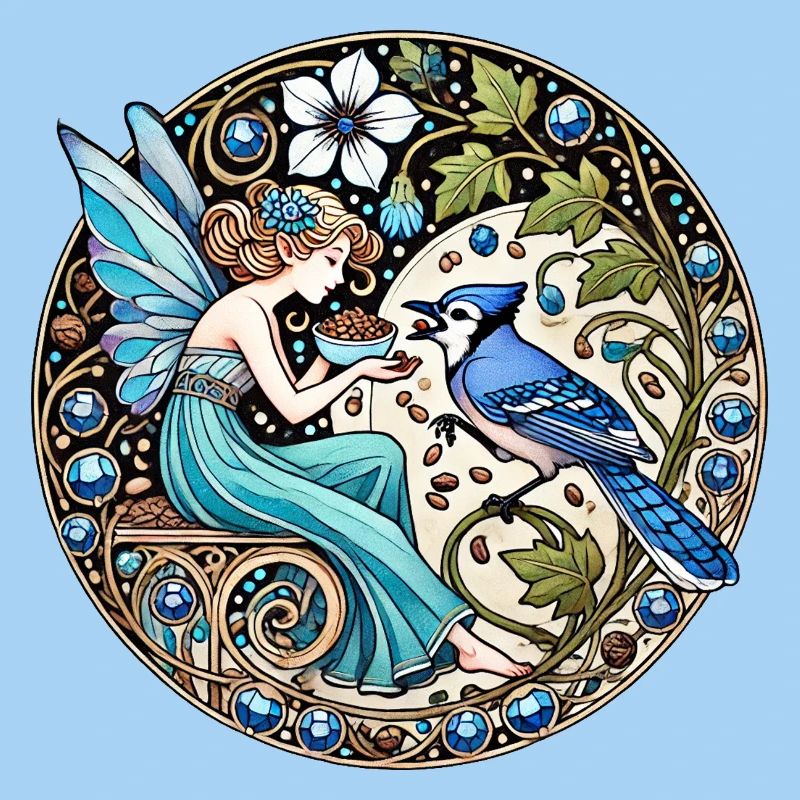 Blauhäher Fee