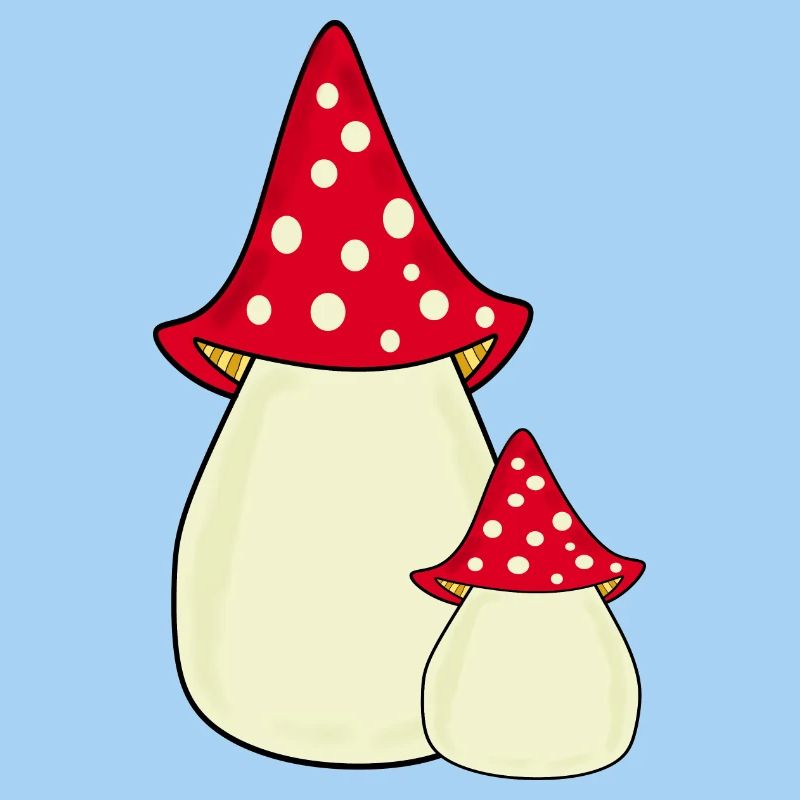 Toadstool, mushroom in the woods gift
