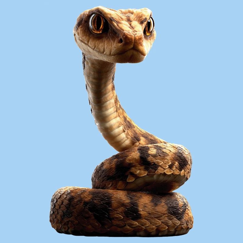 serpent, python, cobra, serpent à sonnettes, serpents