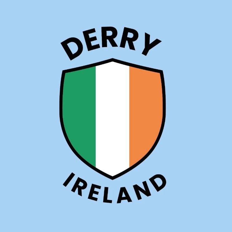 Derry Ireland Shield Design