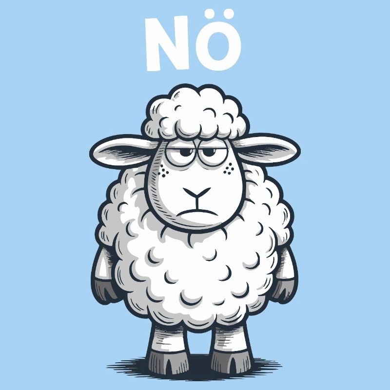 Lower Austria – Grumpy Sheep Humor Design