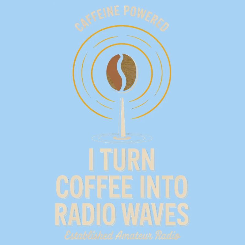 Je transforme le café en ondes radio