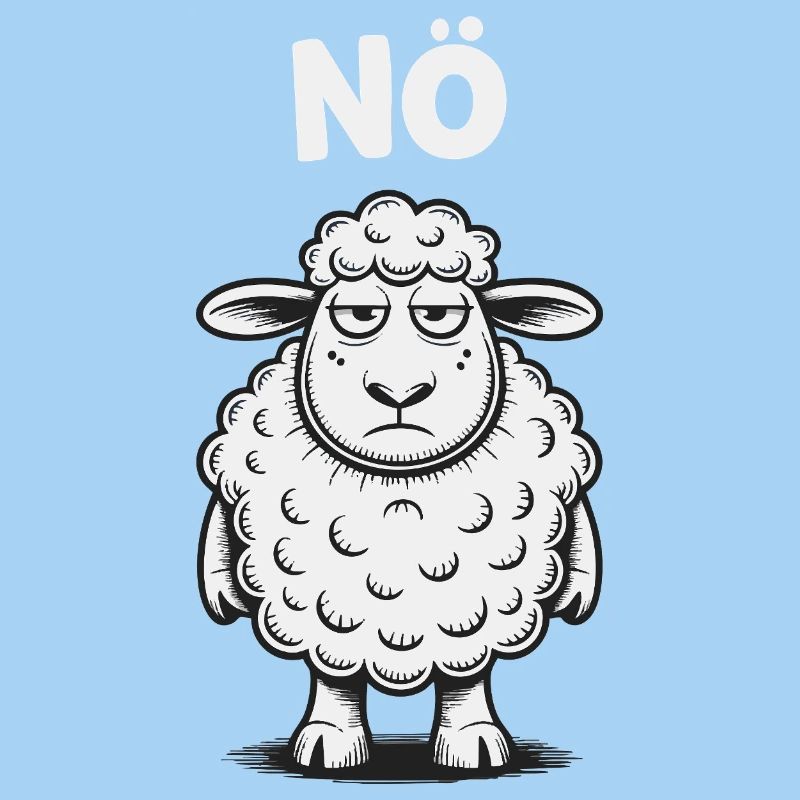 Basse-Autriche – Grumpy Sheep Humour Design