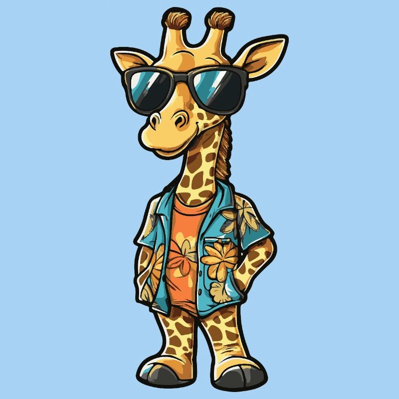 Giraffe Cool Summer