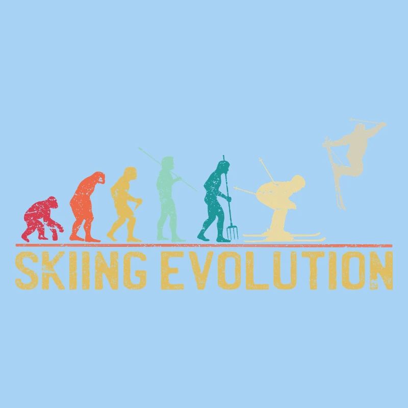 Skiing Evolution: From First Steps to Freestyle