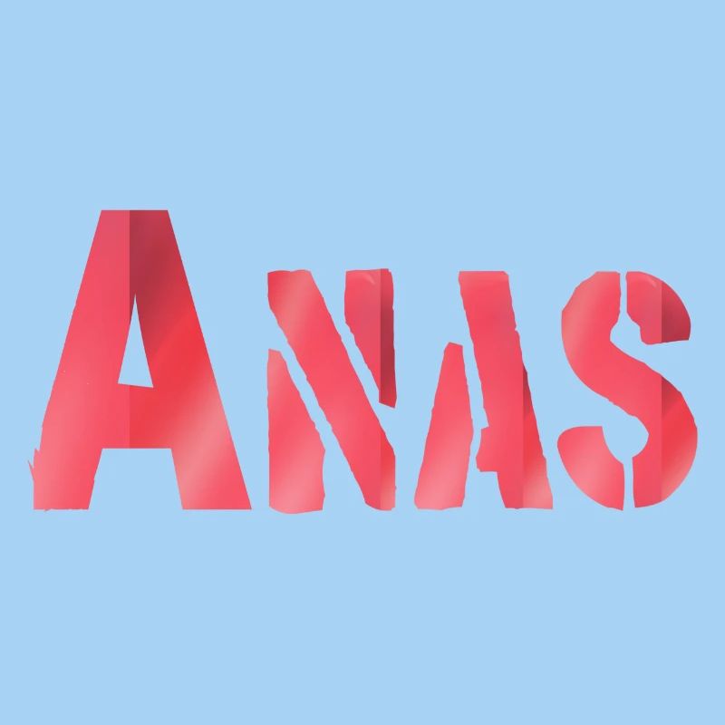 Ana's Name Red text